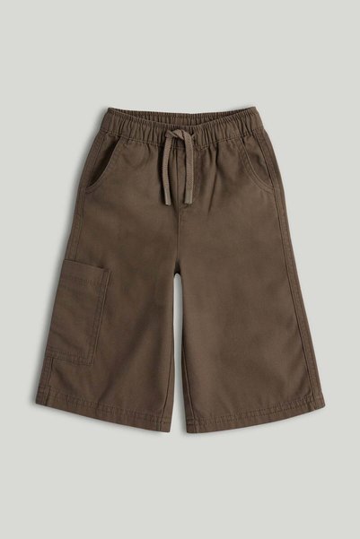 MOTHERCARE Brown Canvas Trousers