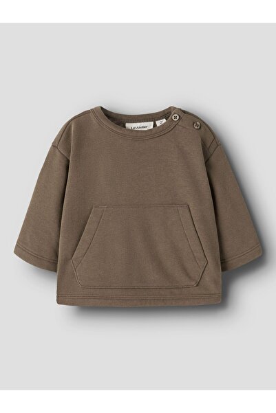 Lil' Atelier Baby Sweatshirt mit lockerer Passform