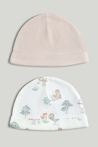 MOTHERCARE 2 Pack My First Baby Hats