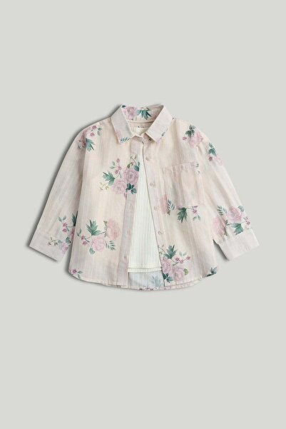 MOTHERCARE Floral Shirt and T-Shirt Set