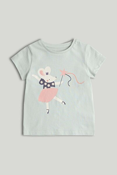 MOTHERCARE تي شيرت الفأر الأخضر الراقص