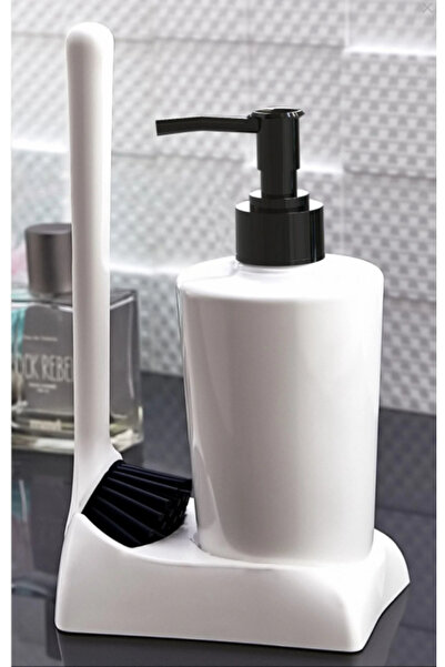 Pamit Toys Pami̇t Home Armona Silicone Brush Kitchen Bathroom Liquid Soap Dis...