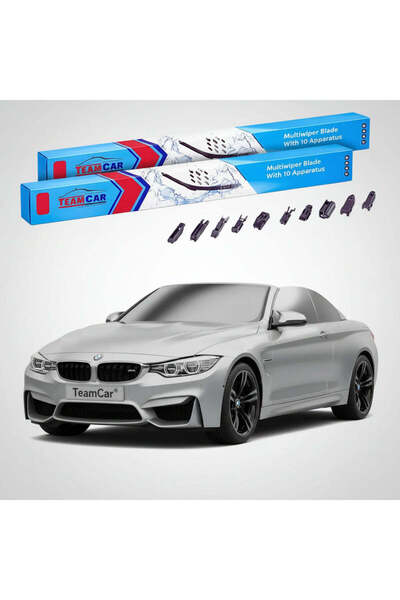 TEAMCAR BMW M4 Cabriolet (F83) 2014-2020 Υαλοκαθαριστήρες |   Εμπρόσθιο Σετ Ε...