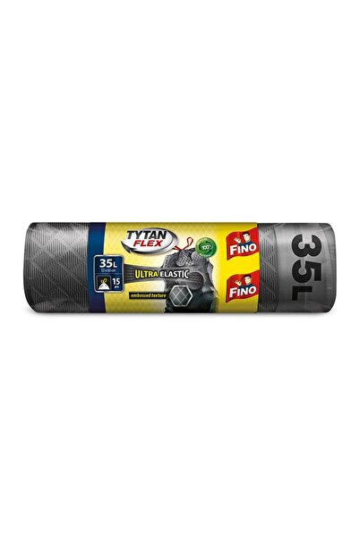 Fino Set 2 x 15 Saci Menajeri Tytan Flex, cu Snur, 35 l