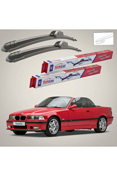 TEAMCAR BMW M3 Cabriolet (E36) 1994-1999 Μάκτρα Υαλοκαθαριστήρων |   Σετ Εμπρ...