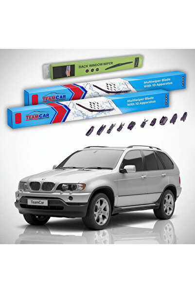 TEAMCAR BMW X5 (E53) Φάσελιφτ 2002-2006 Μάκτρα Υαλοκαθαριστήρων |   Σετ Εμπρό...