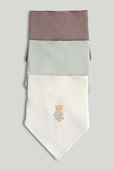 MOTHERCARE 3 Pack Dribble Bibs