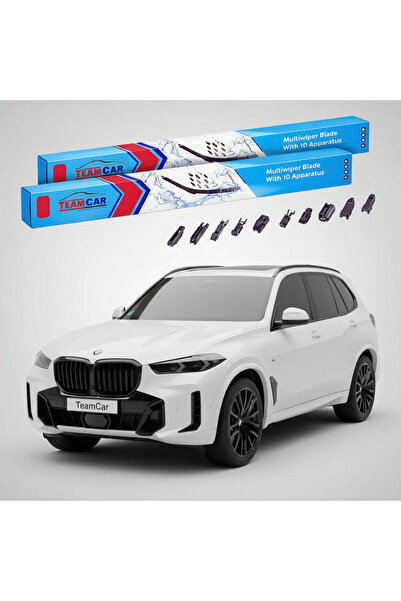 TEAMCAR BMW X5 M (F95) 2018-present Wiper Blades | Front Set Flat Premium – T...