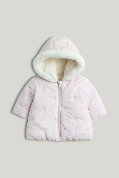 MOTHERCARE Pink Quilted Coat