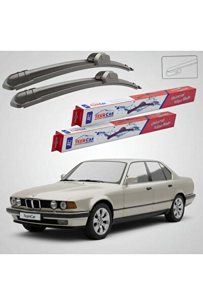 TEAMCAR Bmw 7 Series (E32) 1986-1994 Wiper Blades | Front Flat Set – Teamcar ®