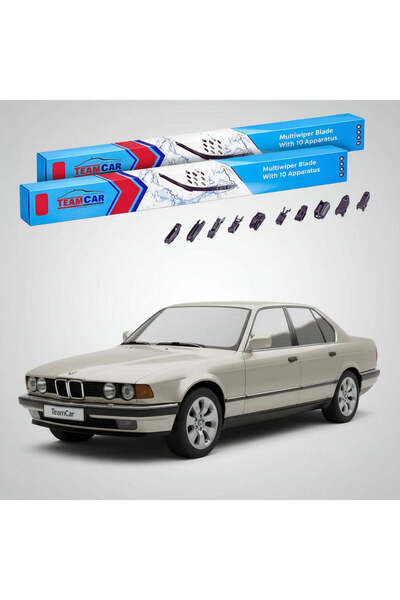 TEAMCAR BMW Σειρά 7 (E32) 1986-1994 Μάκτρα Υαλοκαθαριστήρων |   Εμπρόσθιο Σετ...