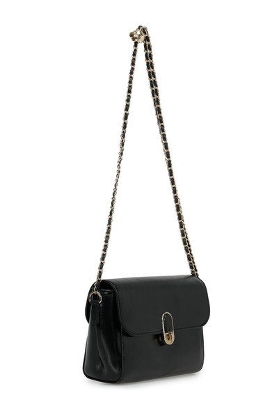 İnci Geantă crossbody pentru femei, neagră, KARAA