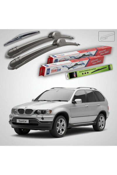 TEAMCAR BMW X5 (E53) Φάσελιφτ 2002-2006 Μάκτρα Υαλοκαθαριστήρων |   Σετ Επίπε...