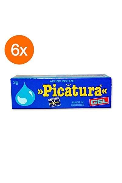 Picatura Set 6 Bucati Adeziv Instant Gel, 3 g