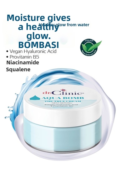 Dr. Clinic Aqua Bomb Moisture Container - Cream 50 Ml