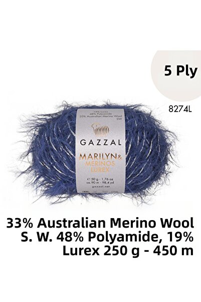 Gazzal Marilyn & Merinos Lurex 8274 L