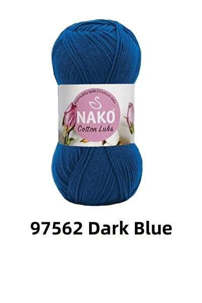 hobi dünyası evim 1 Piece Nako Cotton Luks 100 Grams 330 Meters Vest Scarf Be...