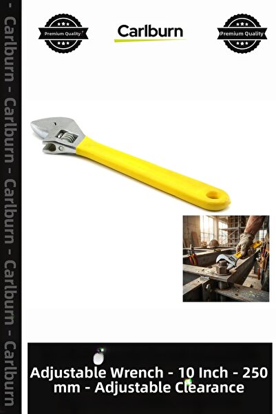 Carlburn Special Production Professional Carbon Steel Frog Wrench 10 Inch 250...