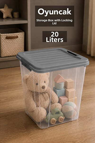 Meleni Baby Deep Toy Organizer - Baby and Kids Room Organizer with Lockable L...
