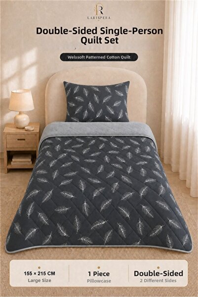 Larispera Wellsoft Single Double-Sided 155 X 215 cm + 1 Piece 50 X 70 cm Luxu...