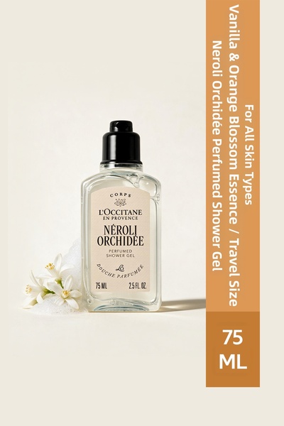 L'Occitane Néroli & Orchidée Perfumed Shower Gel, Containing Orange Blossom &...