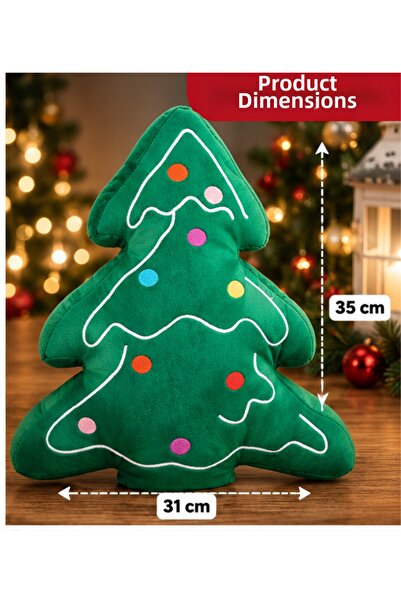 LRS STORE Christmas Plush Pine Tree Toy 35 Cm– Christmas Themed New Year Tree...