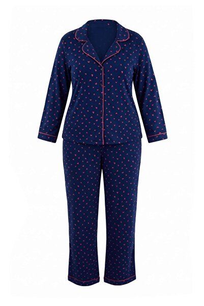 Trendyol Curve Bleumarin