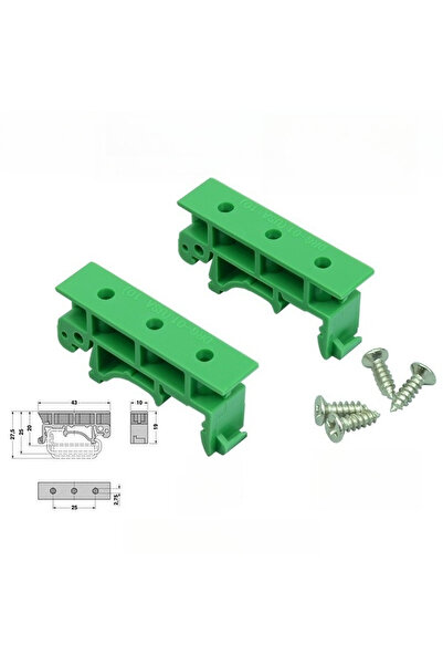 Choice 2 set 10 Set DRG-01 PCB DIN 35 Rail Mounting Adapter Circuit Control B...