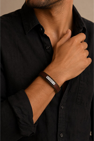 Fossil Brățară bărbătească Bronson JA7315998