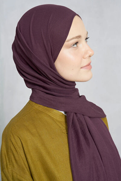 Madame Polo Rami Shawl - Purple