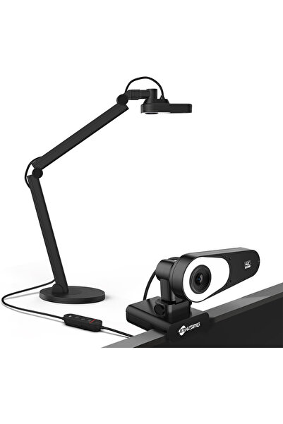 JOYUSING Camera de documente V600 ultra HD 4K 12MP, focalizare automata, 40 L...