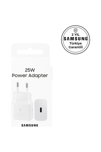 Samsung EP-T2510N 25W Type-C Hızlı Şarj Adaptörü Beyaz