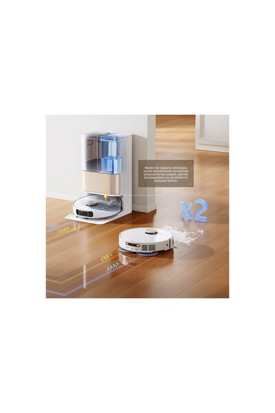 Dreame L10s Pro Ultra Heat Robot Süpürge Beyaz