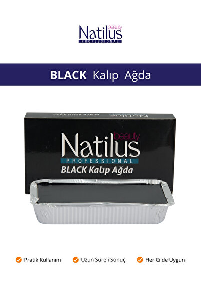 Natilus Kalıp Ağda 500 Ml Black (Siyah)