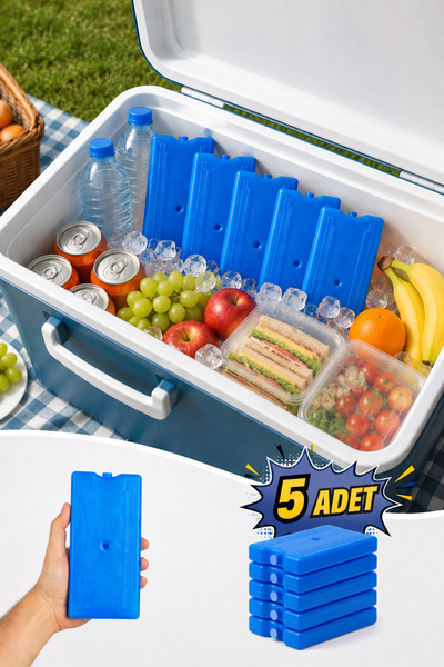 Binbirreyon Buz Aküsü Buz Kaseti Soğutucu Buzluk 1-5-10 Adetli Setler Rc011