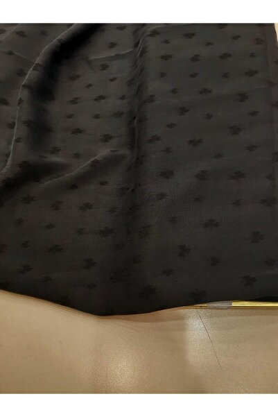 Safir Kumaş Elbiselik Desenli Gül İpek Kupra 3 Metre
