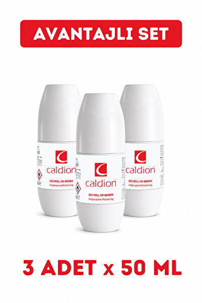 Caldion Women Roll-on 50 Ml. X 3 Adet
