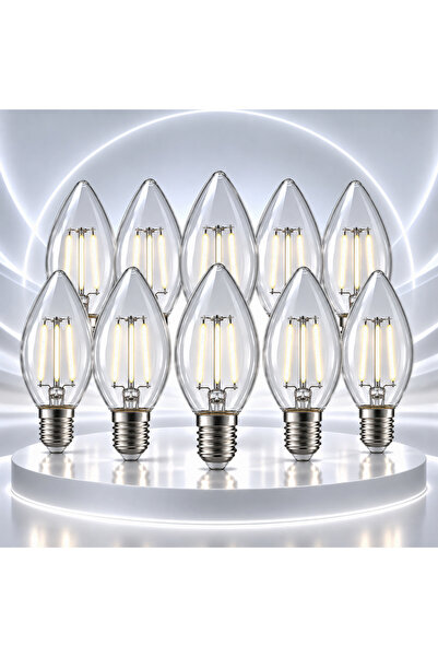 ORBUS BCB3 4W E14 Led Ampul Clear Beyaz Işık 400lm