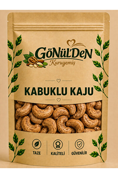 GÖNÜLDEN KURUYEMİŞ KABUKLU KAJU NATUREL 250GR.