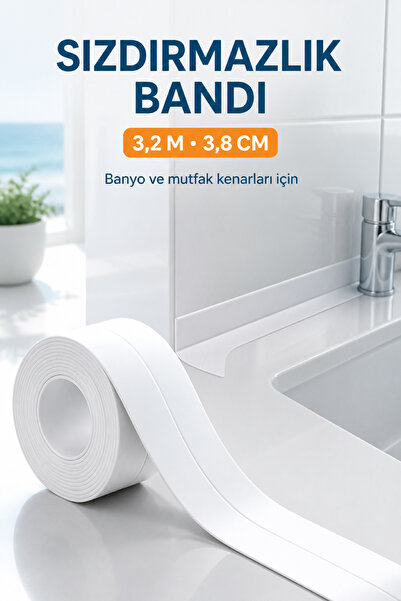 Beatitude İzolasyon Bandı Kendinden Yapışkanlı Evye Lavabo Fayans Derz Koruyu...