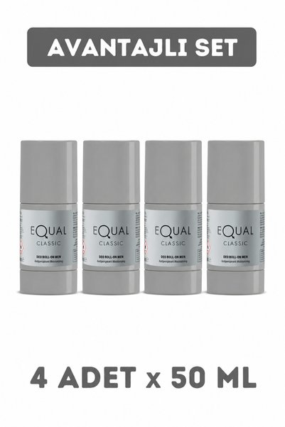 Equal Roll-on Erkek 50 ml 4 Adet