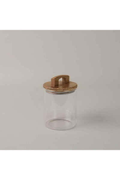Linens Handle Cam-Akasya Kapak 720 ml 10x10x14 cm Kavanoz