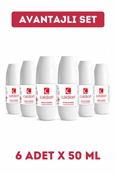 Caldion Women Roll-on 50 Ml. X 6 Adet
