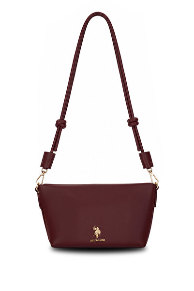 U.S. Polo Assn. Burgundy Women's Shoulder Bag Us26587