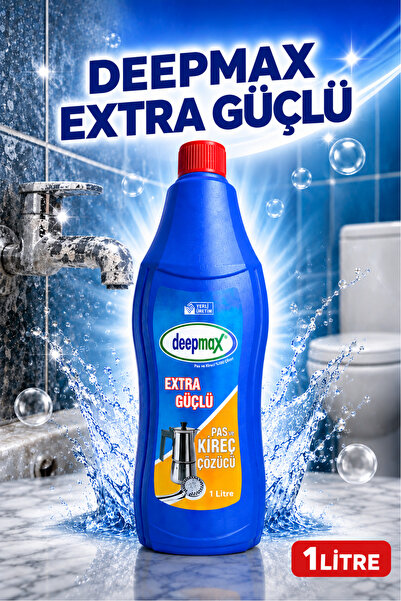 deepmax Extra Güçlü Pas ve Kireç Çözücü 1 Litre