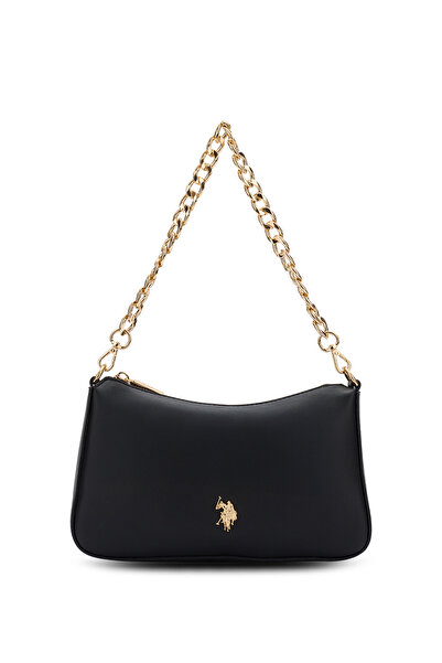 U.S. Polo Assn. Black Women's Shoulder Bag Us26593