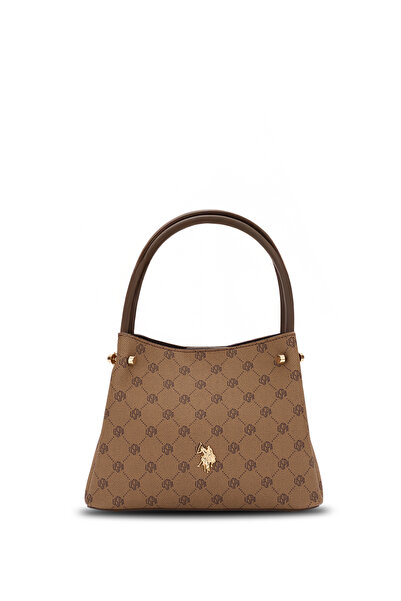 U.S. Polo Assn. K.Beige Women's Messenger Bag Us26563