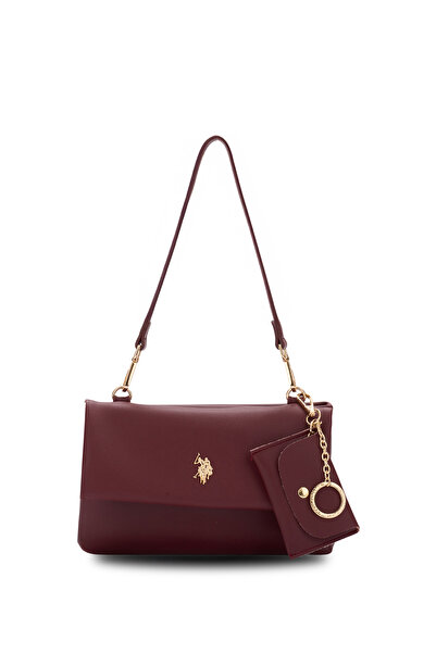 U.S. Polo Assn. Claret Red Women's Messenger Bag Us26588
