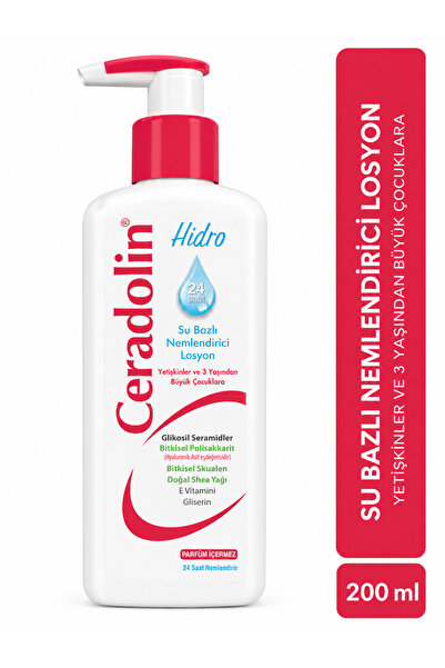 Ceradolin Hidro Su Bazlı Nemlendirici Losyon 200 ml
