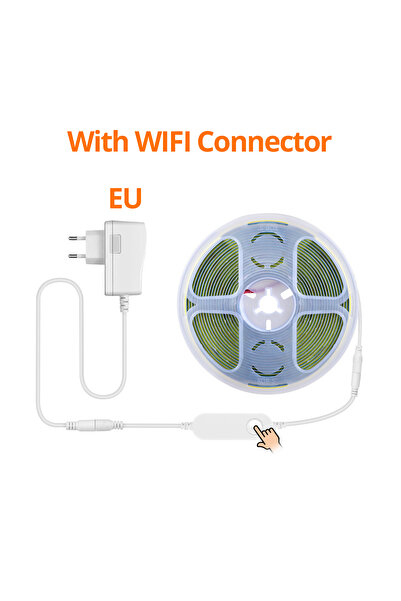 Choice 5m Warm White WIFI Control EU Plug Tuya Smart Life Ultra Bright COB LE...